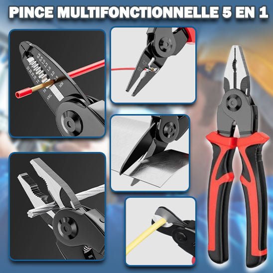 PINCEINTERCHANG™ PINCE MULTIFONCTIONNELLE 5 EN 1 - Jackbrico